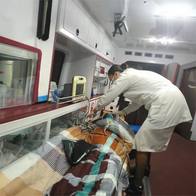 蒙医门诊120私人救护车租赁到黑龙江绥化 救护车如何出租